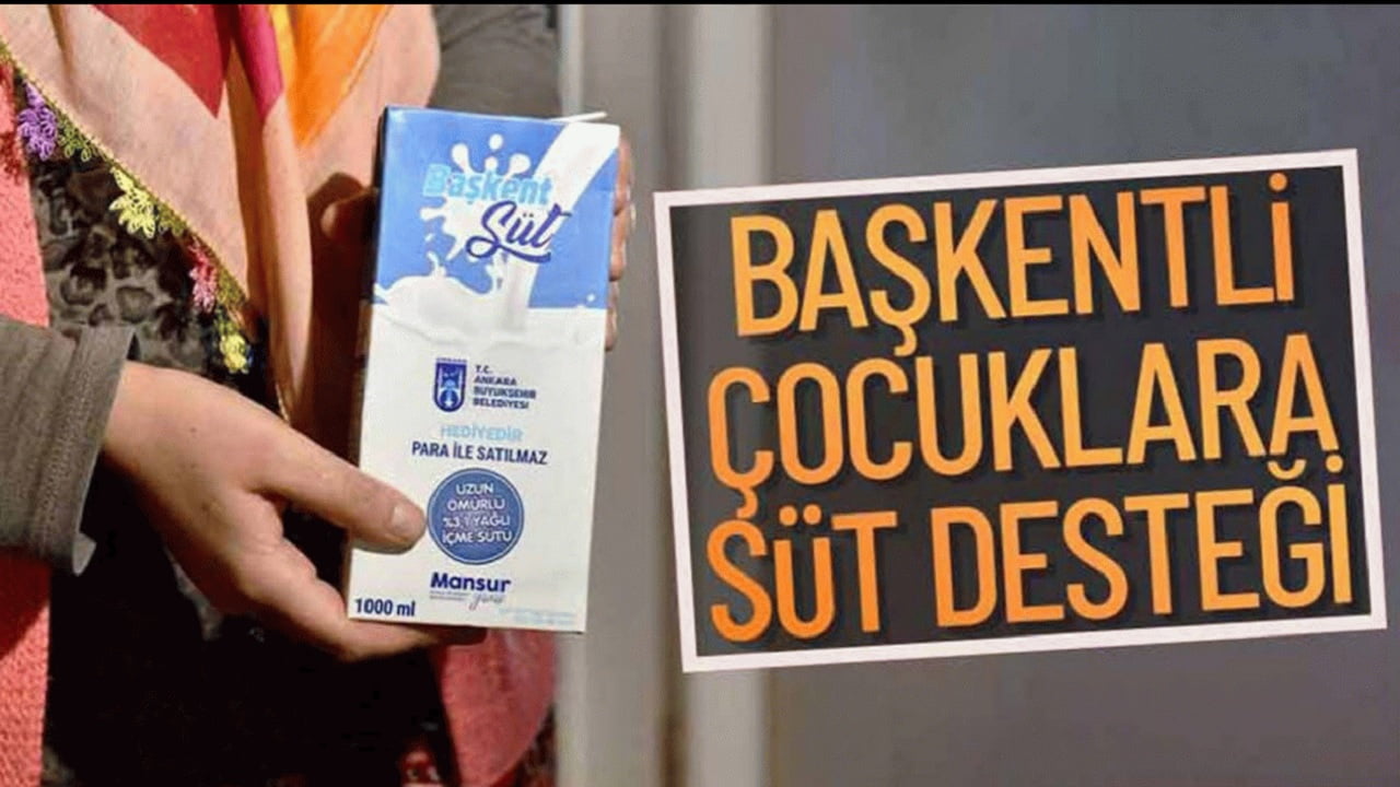 Ankara Süt Yardımı Başvurusu
