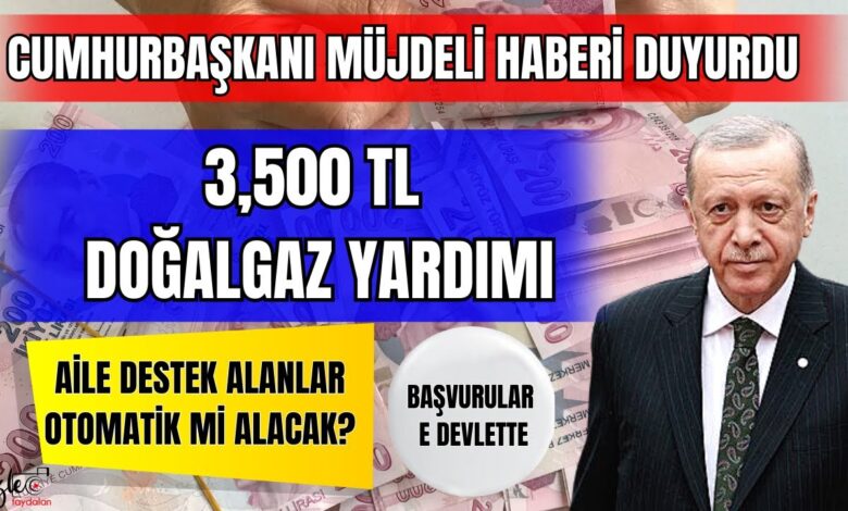 Doğalgaz Yardımı Alanlar