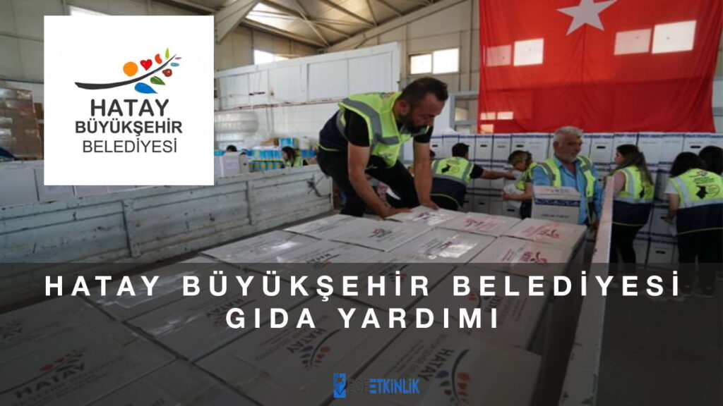 Hatay Büyükşehir Belediyesi Ramazan Yardımı Başvurusu
