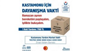 Kastamonu Belediyesi Ramazan Kolisi ve Gıda Yardımı