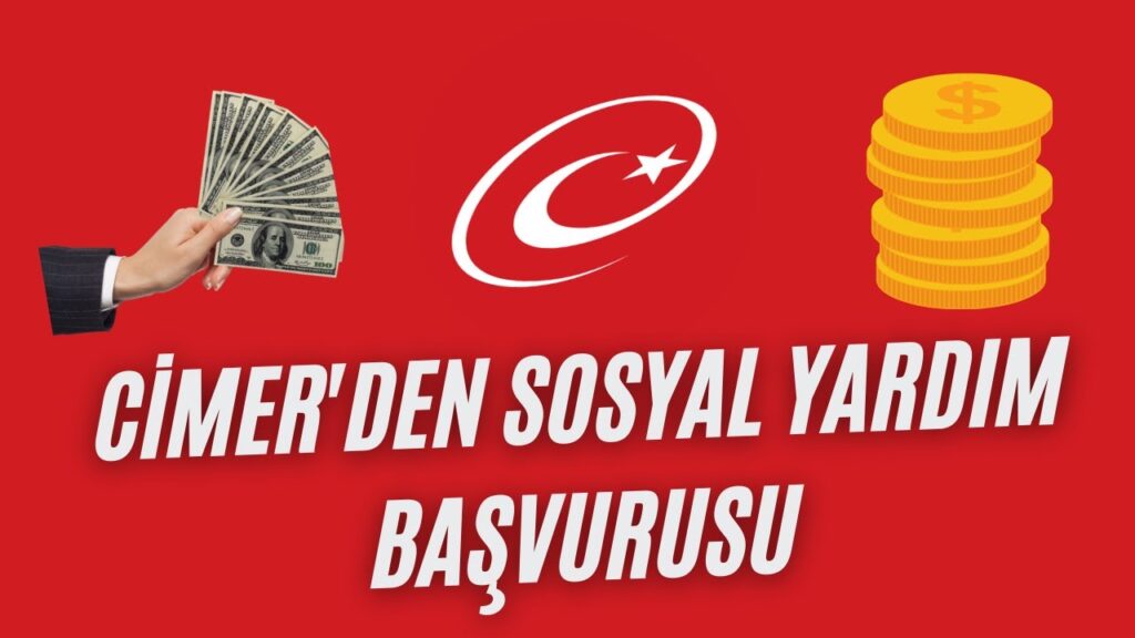 Cimer Deprem Yardımı Başvurusu ve E-Devlet Başvuru Formu
