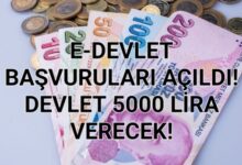E-Devlet 20.000 TL Yardım Parası Başvurusu
