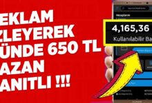 Reklam İzle Para Kazan Siteleri