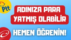 PTT Yardım Parası Sorgulama T.C. No ile E-Devlet Sorgulama Ekranı