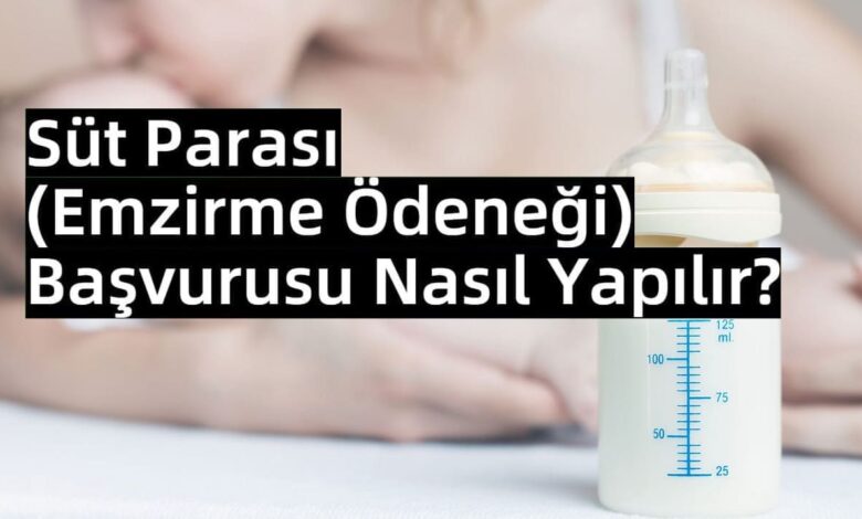 Süt Parası Başvurusu Nasıl Yapılır