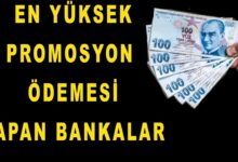Emekliye En Yüksek Promosyon Veren Bankalar