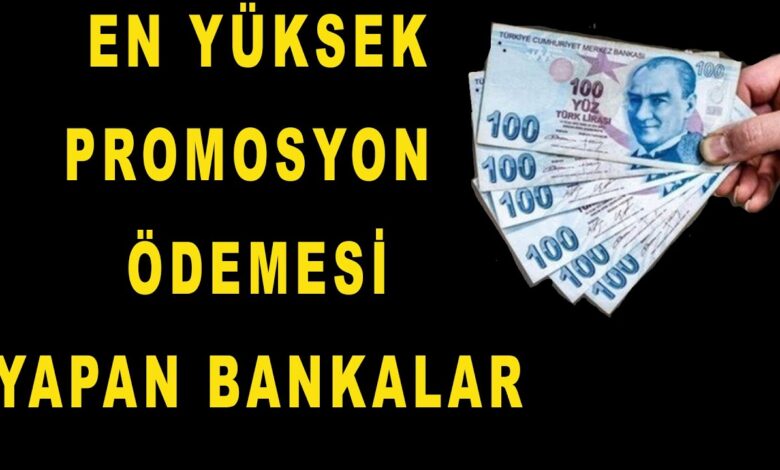 Emekliye En Yüksek Promosyon Veren Bankalar