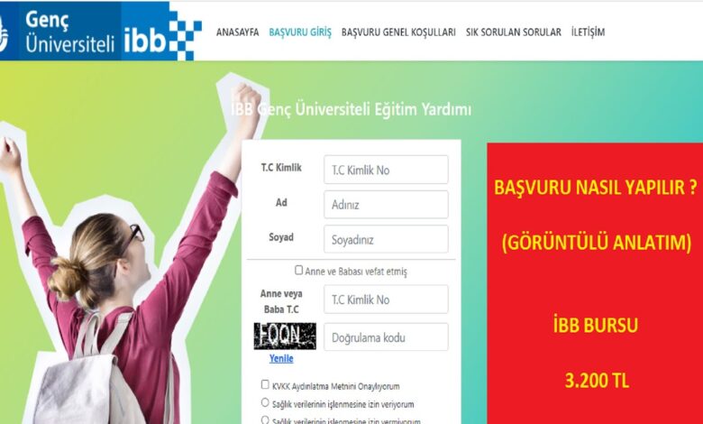 İBB Burs Başvurusu Nasıl Yapılır
