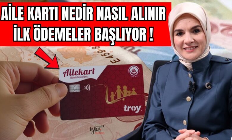 Aile Kartı Nedir? Kimlere Verilir? Başvurusu ve Başvuru Formu